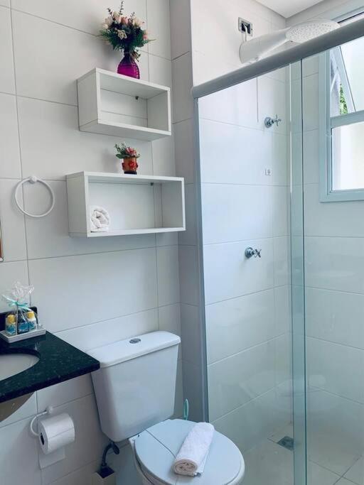 Apartamento Aconchegante Em Ape Flores Ubatuba